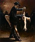 Famous Tango Paintings - STUDY FOR TANGO VIII